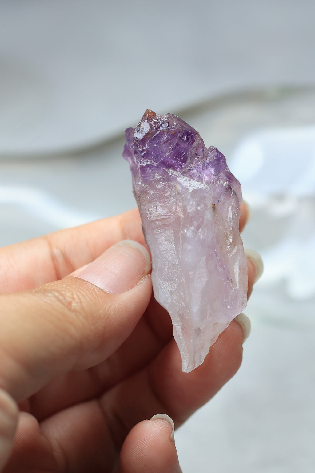 カルールアメジスト「心の芯」インド産｜天然石 原石 鉱物標本