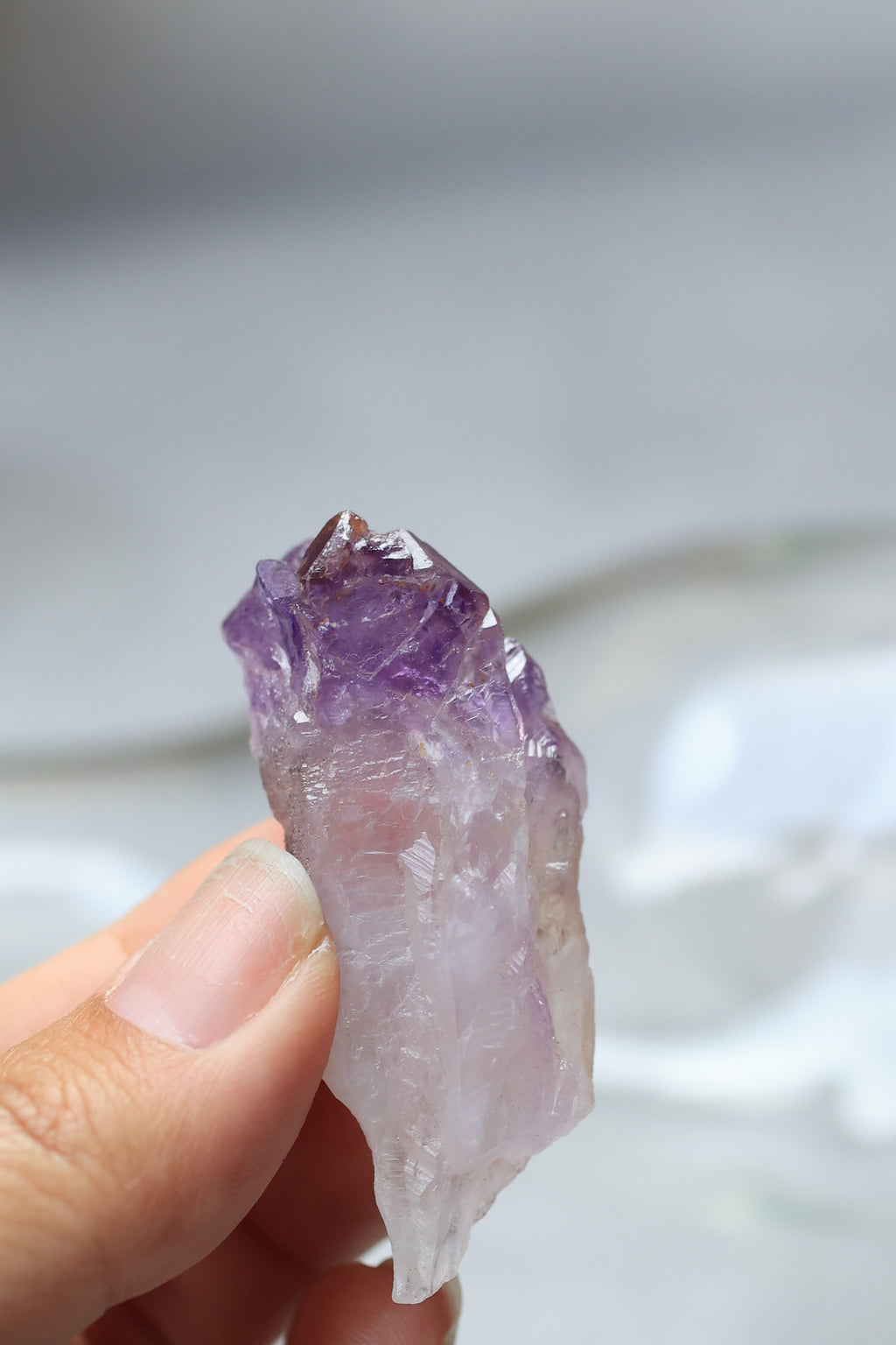 カルールアメジスト「心の芯」インド産｜天然石 原石 鉱物標本
