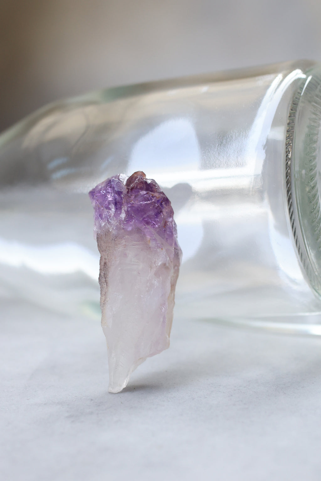 カルールアメジスト「心の芯」インド産｜天然石 原石 鉱物標本