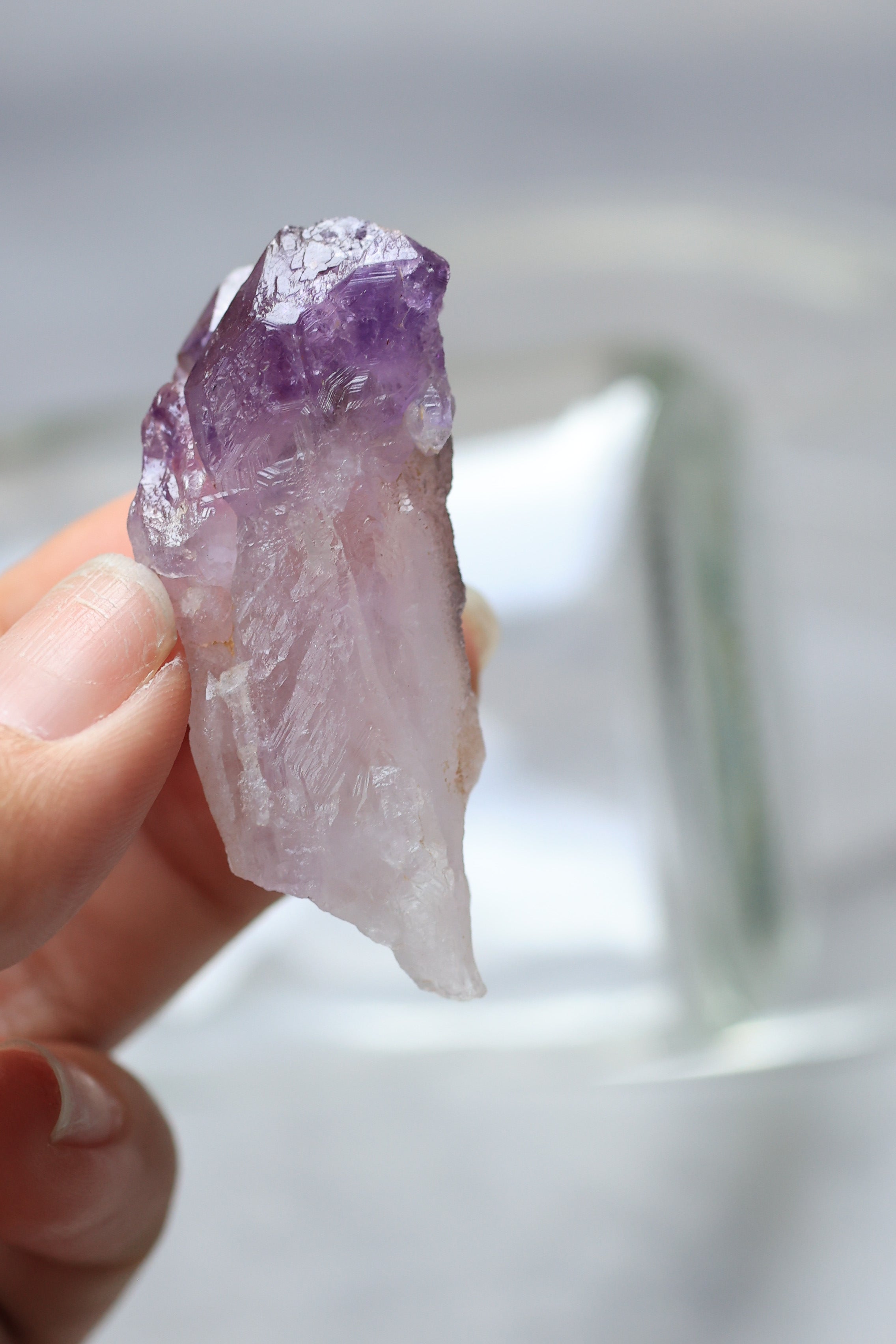 カルールアメジスト「心の芯」インド産｜天然石 原石 鉱物標本