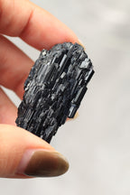ブラックトルマリン「穏やかな夜」パキスタン産｜天然石 原石 鉱物標本