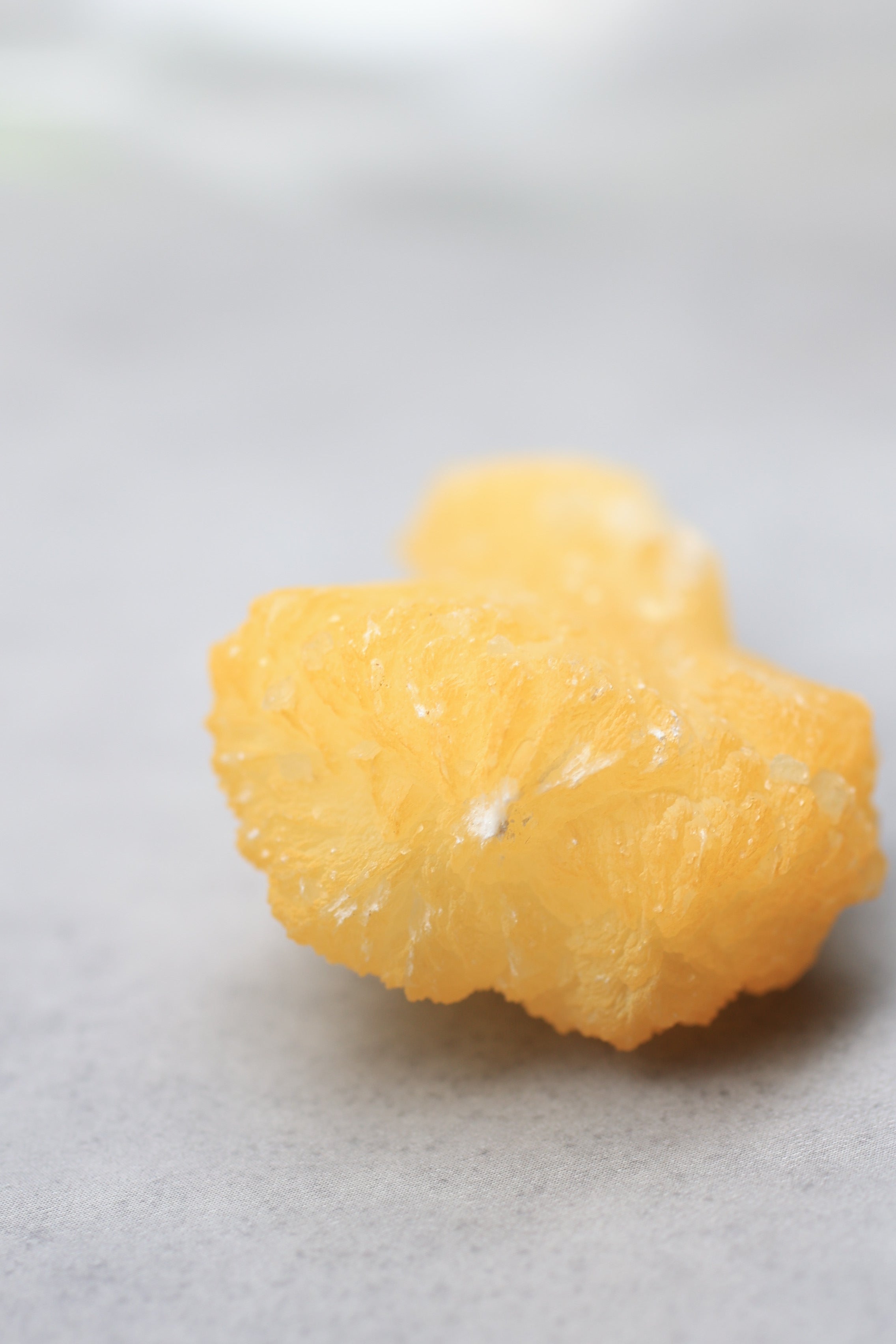 イエロースティルバイト「思い出の紅葉」インド産｜天然石 原石 鉱物標本