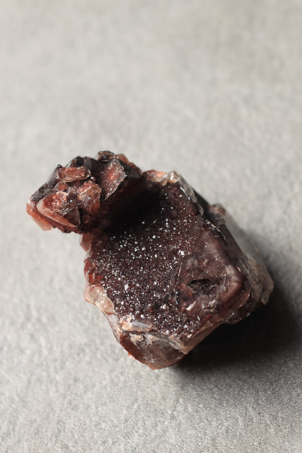 チョコレートカルサイト「包む癒し」中国産｜天然石 原石 鉱物標本
