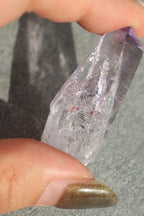 エンハイドロ（水入り）ベラクルスアメジスト「一輪の花」メキシコ産｜天然石 原石 鉱物標本