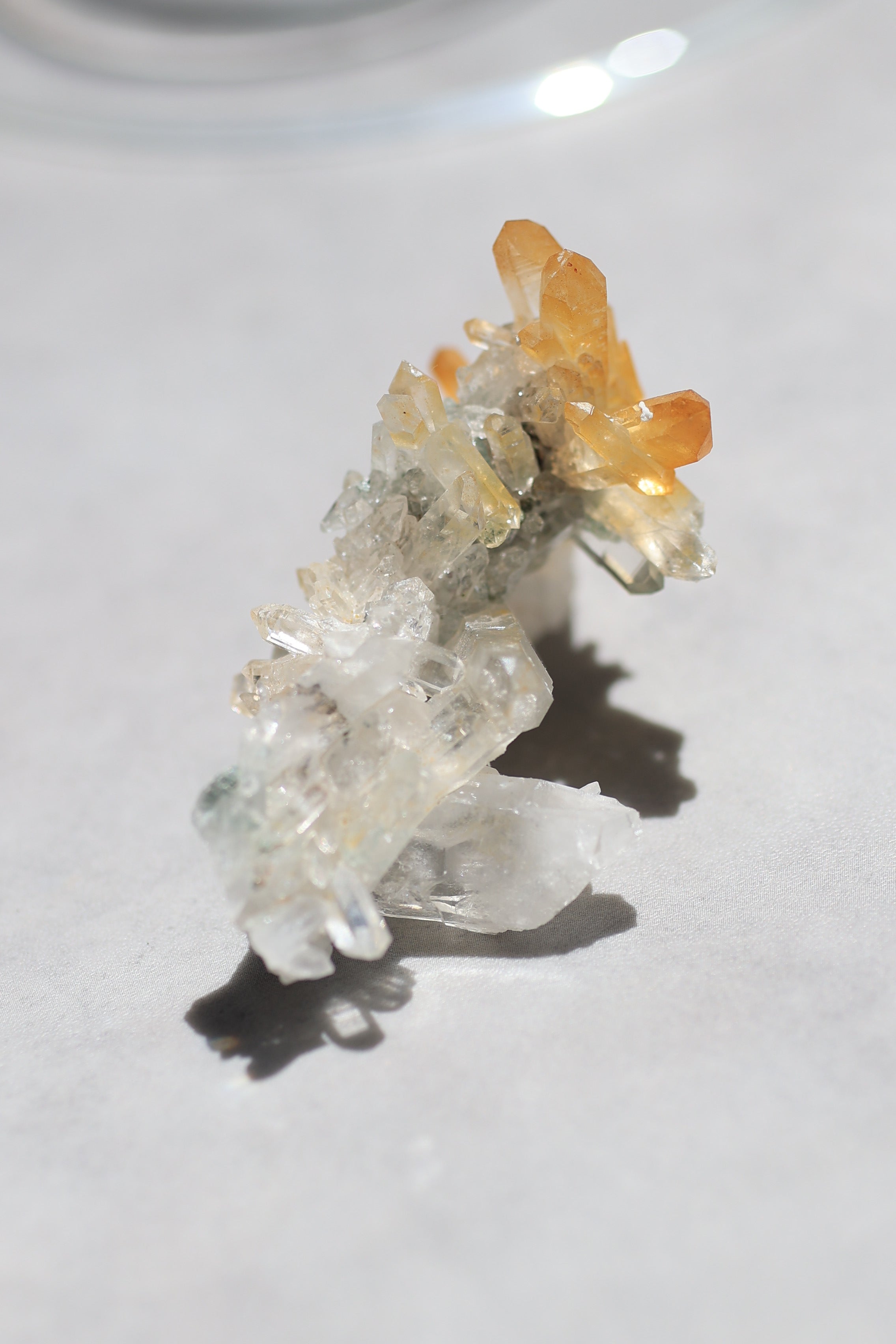 ゴールデンヒーラーレムリアンクォーツ「朝日の結晶」コロンビア産｜天然石 原石 鉱物標本