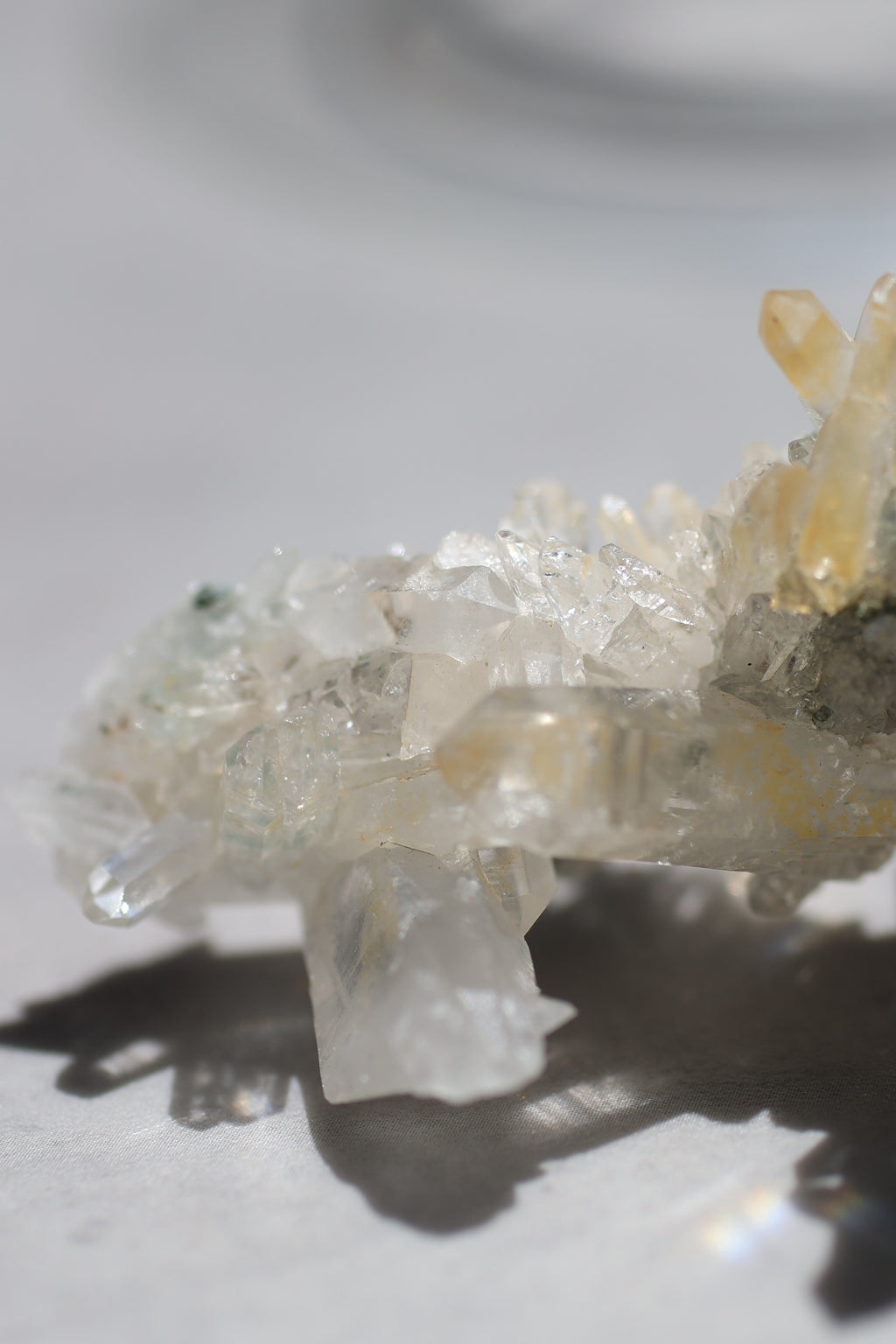 ゴールデンヒーラーレムリアンクォーツ「朝日の結晶」コロンビア産｜天然石 原石 鉱物標本