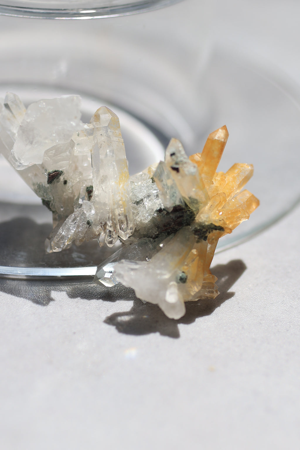 ゴールデンヒーラーレムリアンクォーツ「朝日の結晶」コロンビア産｜天然石 原石 鉱物標本