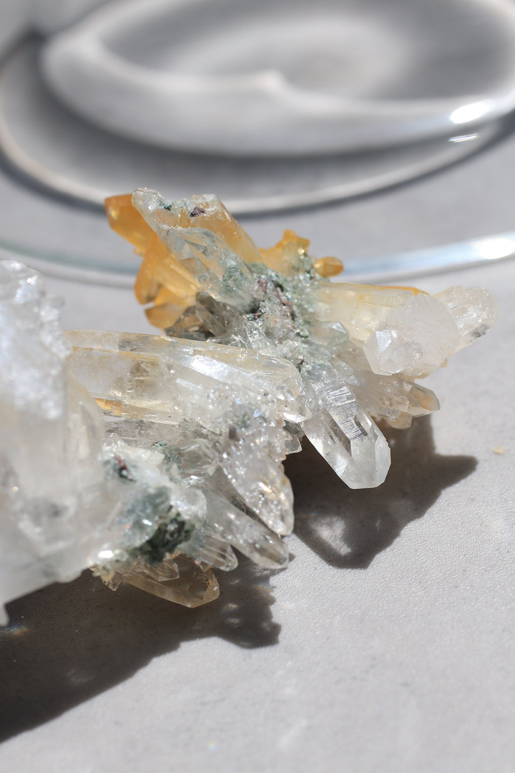 ゴールデンヒーラーレムリアンクォーツ「朝日の結晶」コロンビア産｜天然石 原石 鉱物標本