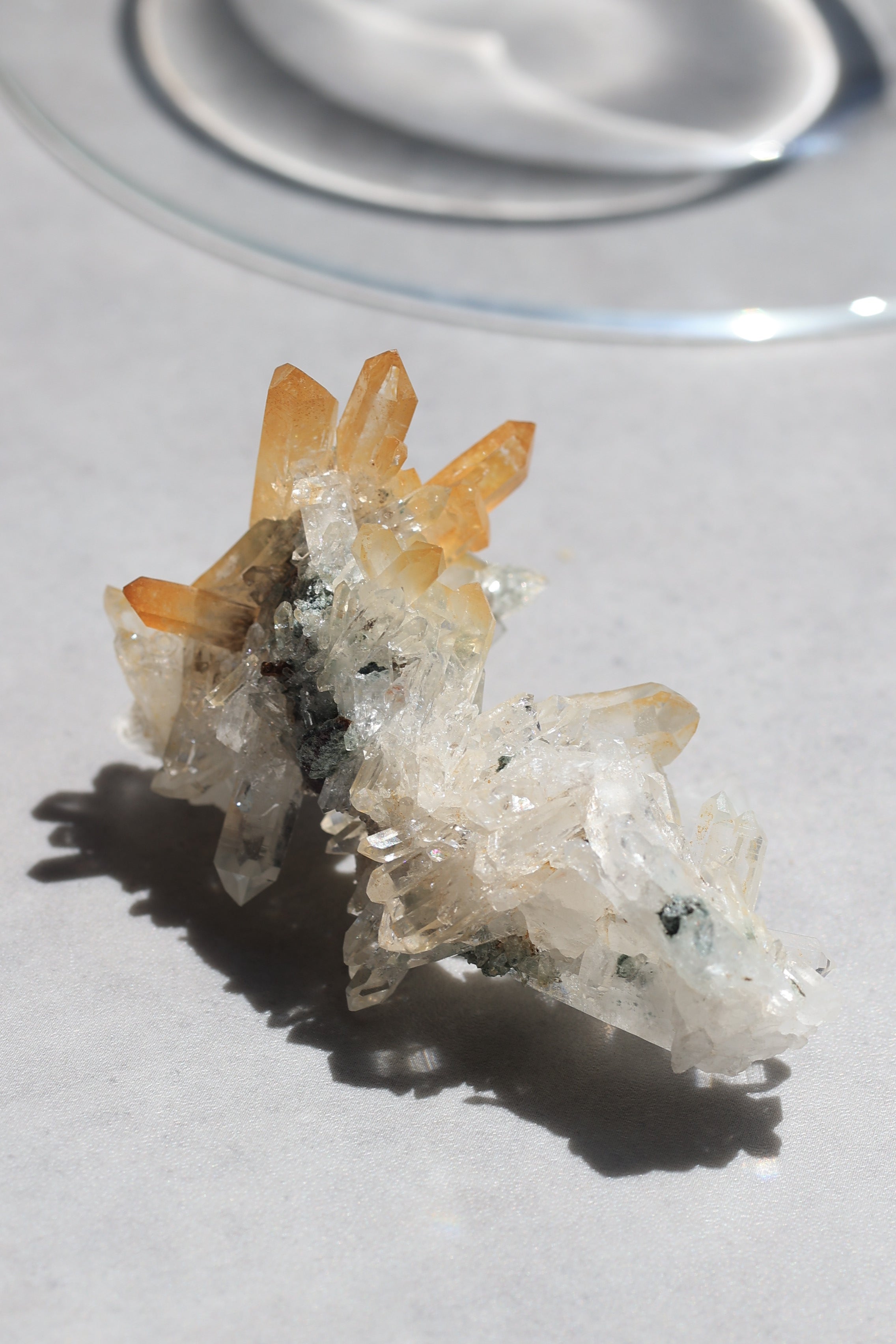ゴールデンヒーラーレムリアンクォーツ「朝日の結晶」コロンビア産｜天然石 原石 鉱物標本