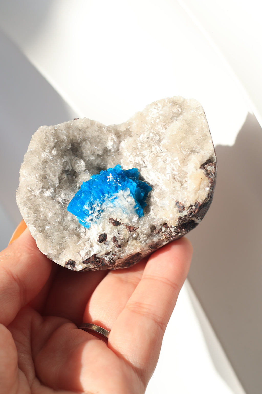 カバンサイト「空の結晶」インド産｜天然石 原石 鉱物標本