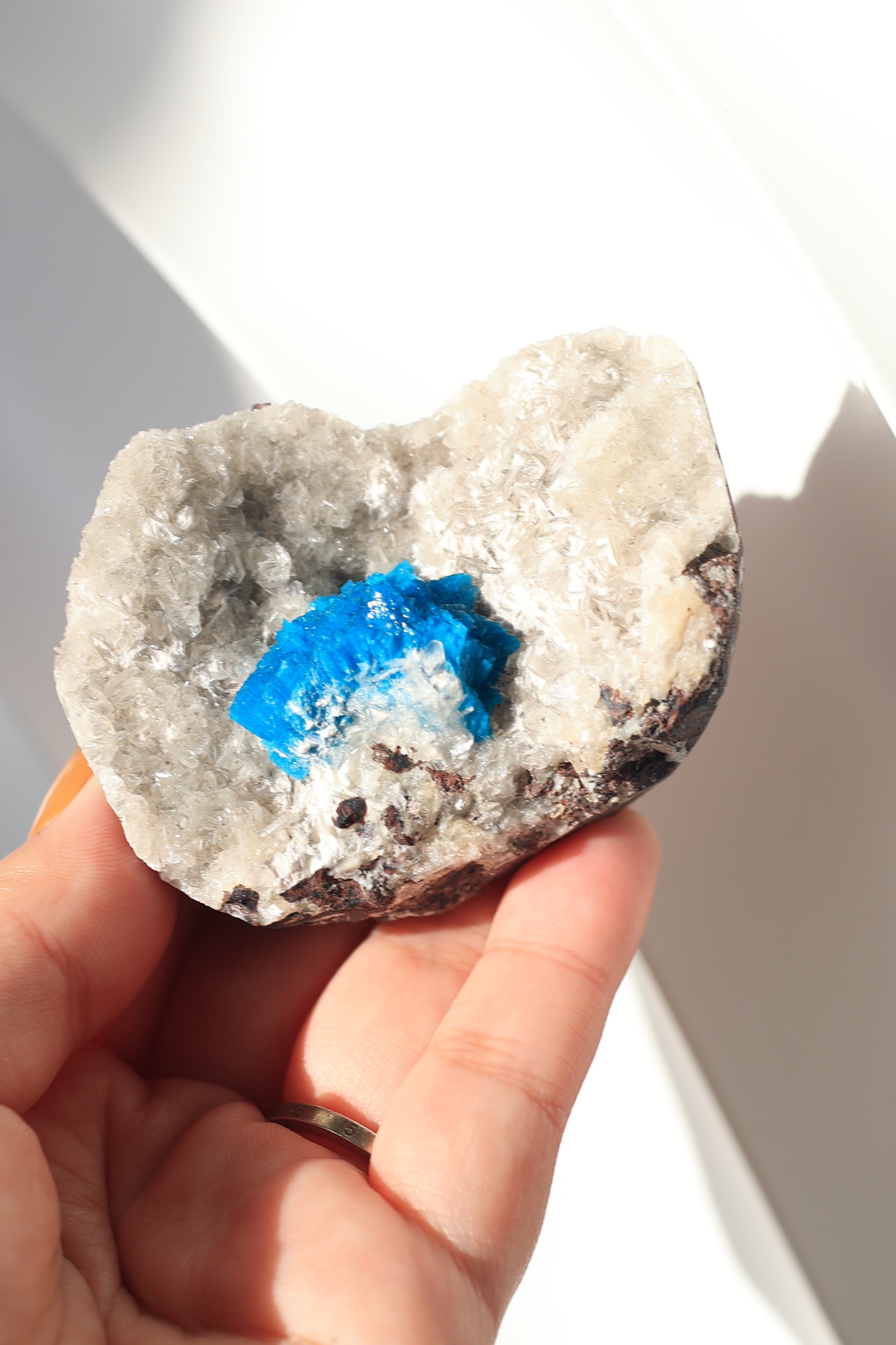 カバンサイト「空の結晶」インド産｜天然石 原石 鉱物標本