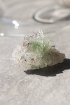 グリーンアポフィライト「花のしずく」インド産｜天然石 原石 鉱物標本