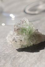 グリーンアポフィライト「花のしずく」インド産｜天然石 原石 鉱物標本