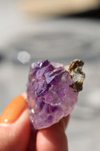 カルールアメジスト「優美な一粒」インド産｜天然石 原石 鉱物標本
