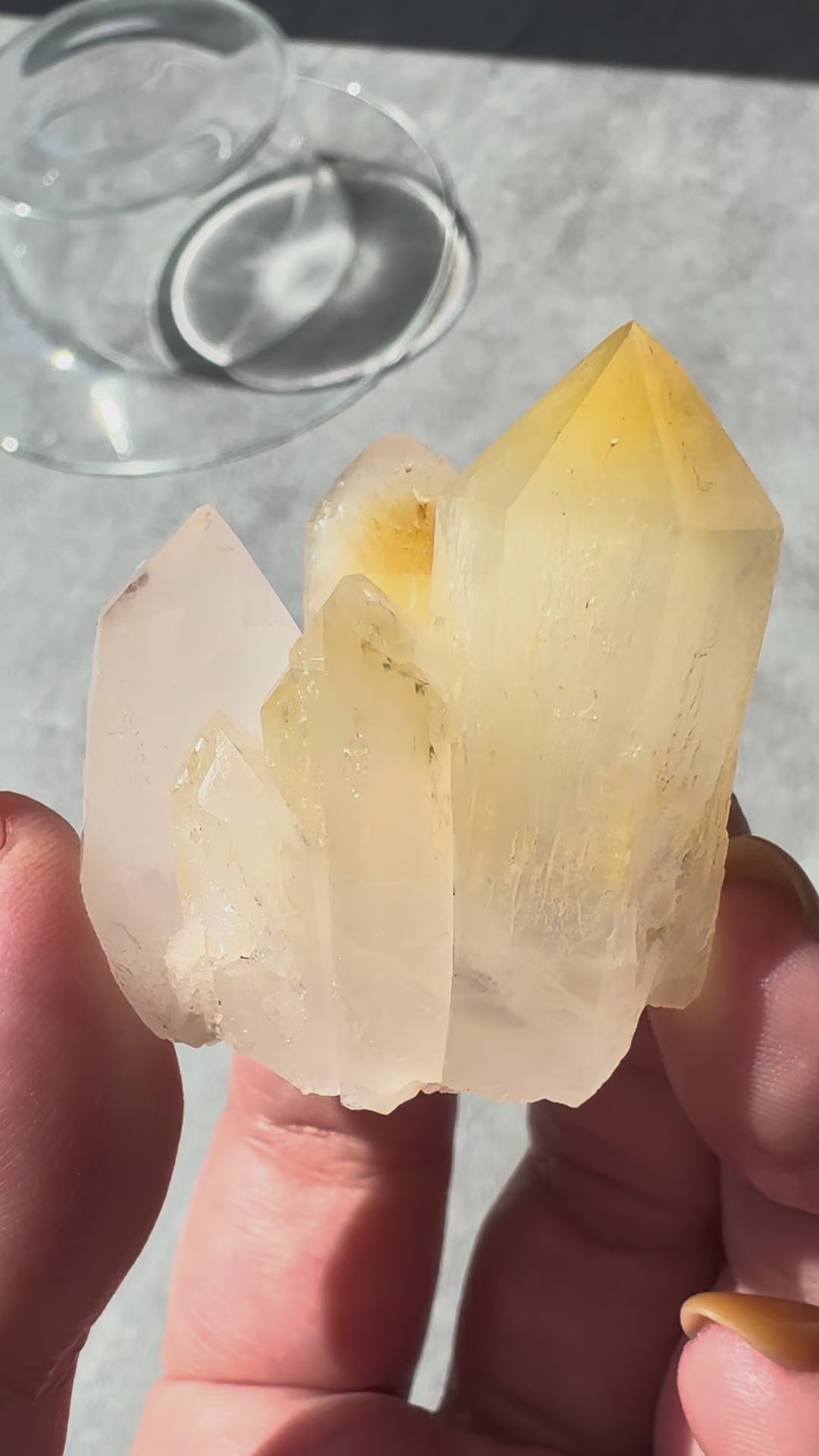 レムリアンマンゴークォーツ「花の蜜」コロンビア産｜天然石 原石 鉱物標本